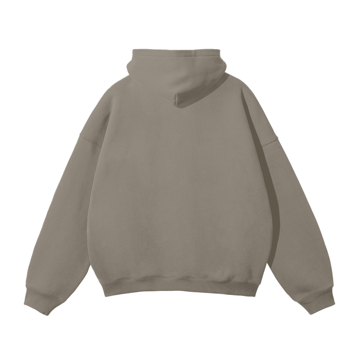 Unisex Oversized Solid Color Fleece Hoodie "Gospel Apparel"