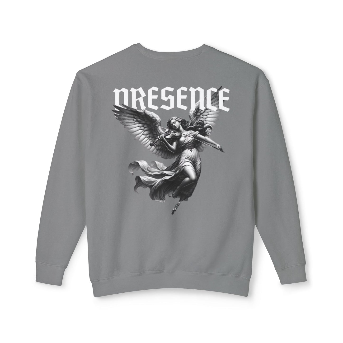 Unisex Christian Lightweight Crewneck "Angels Presence"
