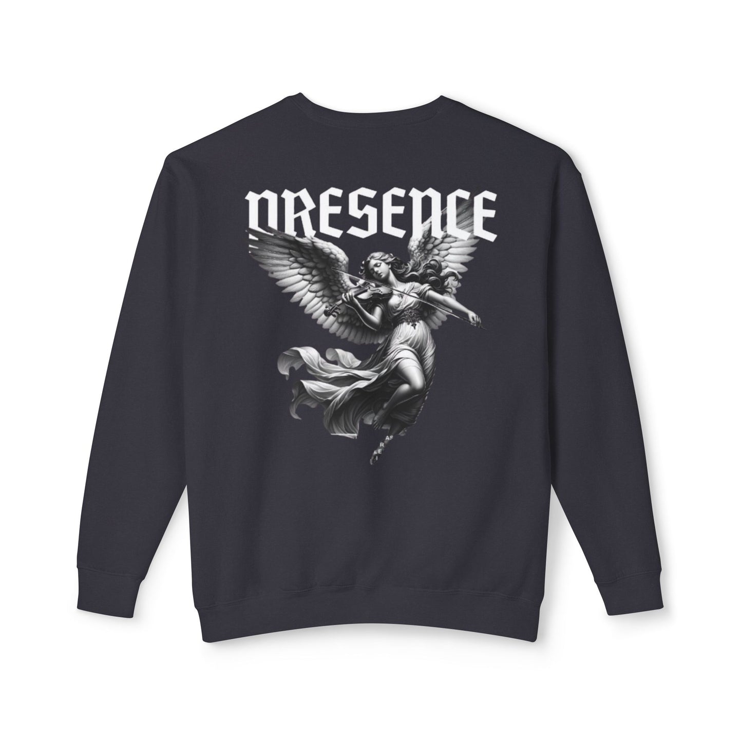 Unisex Christian Lightweight Crewneck "Angels Presence"