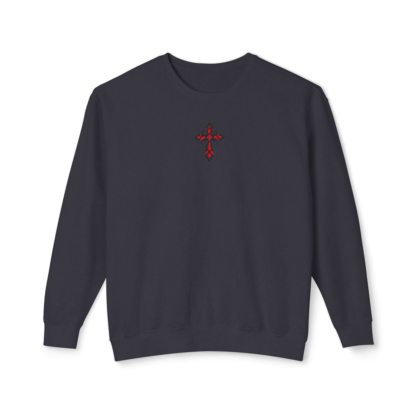 Unisex Christian Lightweight Crewneck "Guardian Angel"