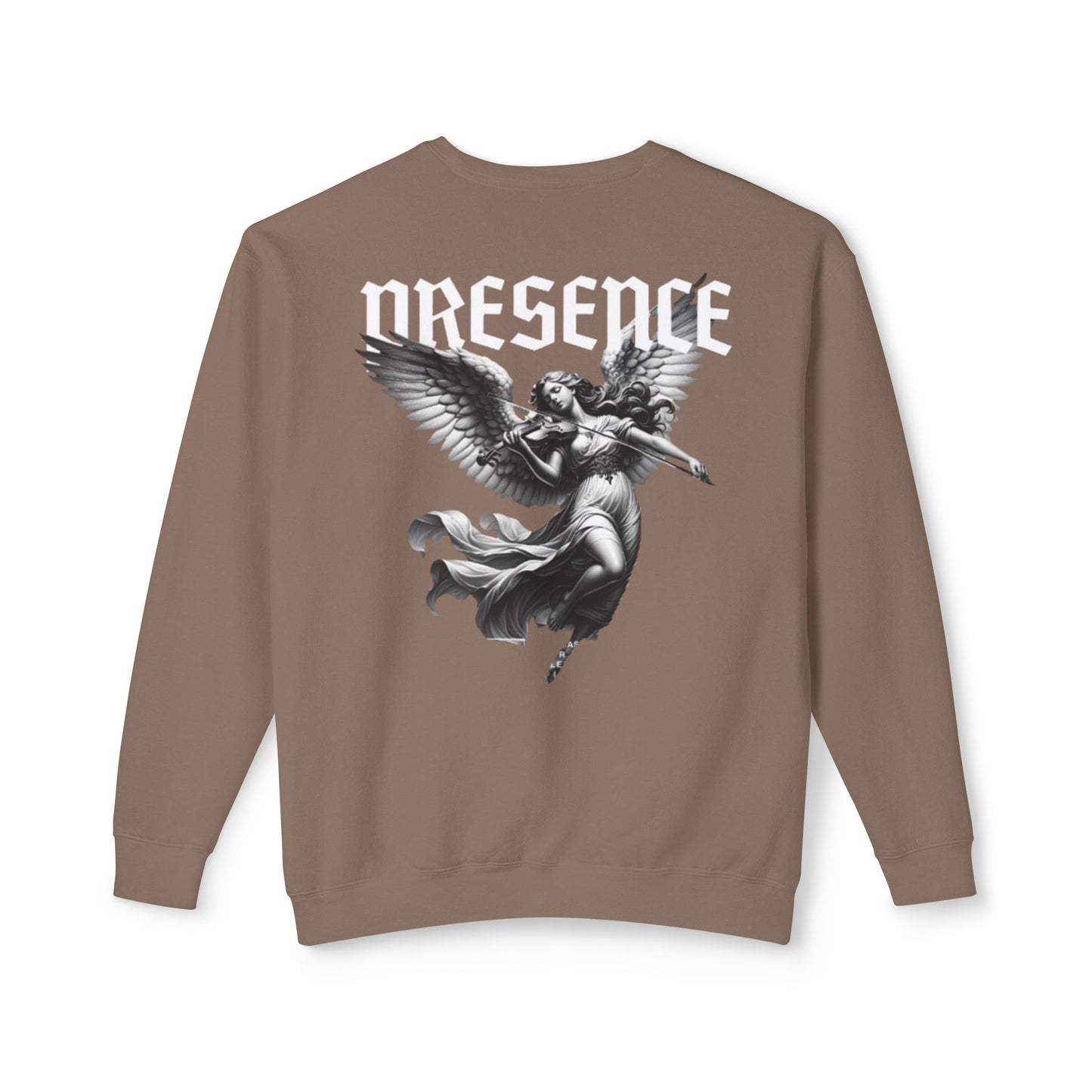 Unisex Christian Lightweight Crewneck "Angels Presence"