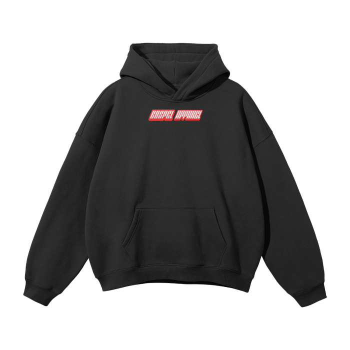 Unisex Oversized Solid Color Fleece Hoodie "Gospel Apparel"
