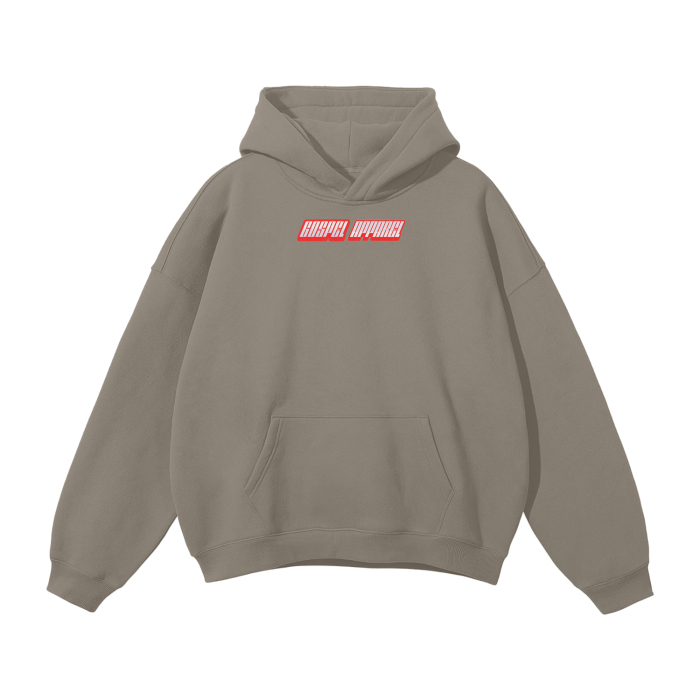 Unisex Oversized Solid Color Fleece Hoodie "Gospel Apparel"