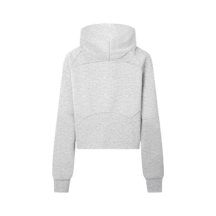 Women's Cropped Half-Zip Hoodie