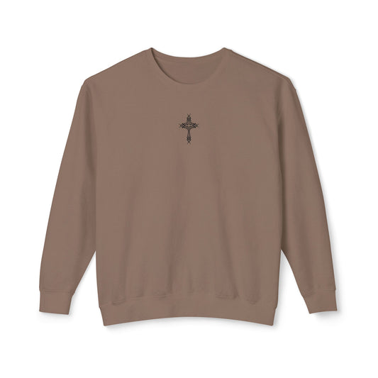 Unisex Christian Crewneck "Psalm 136:1"