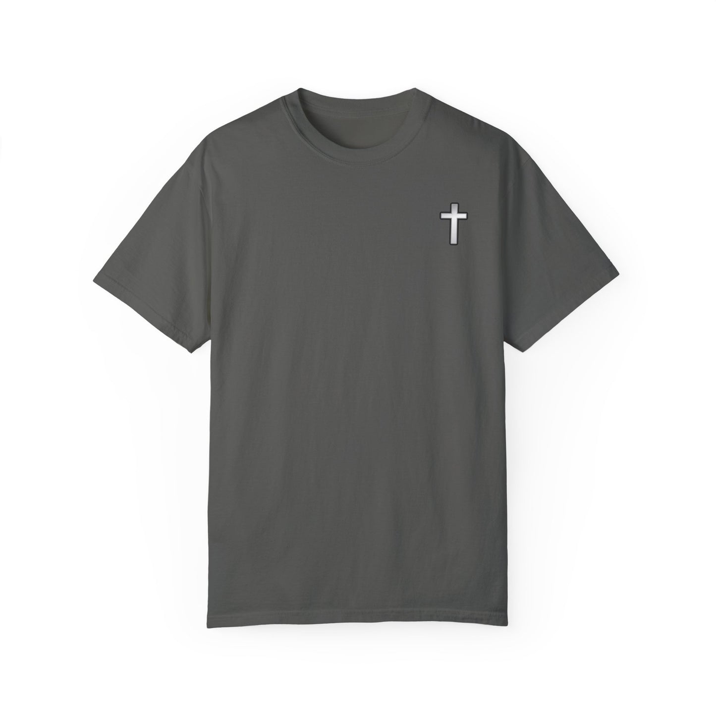Unisex Garment-Dyed Christian Tee "Seek Kingdom Of God"
