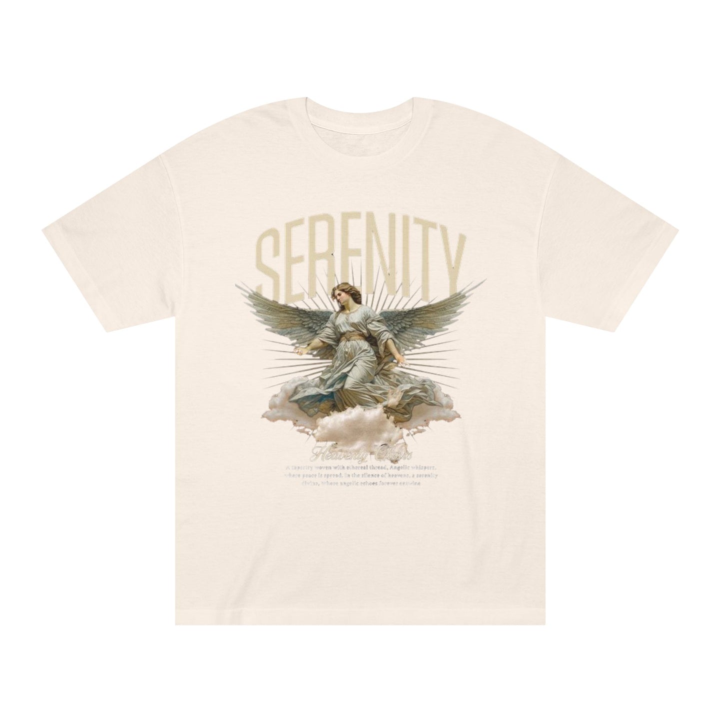 Unisex Classic Christian Tee "Angel Serenity"