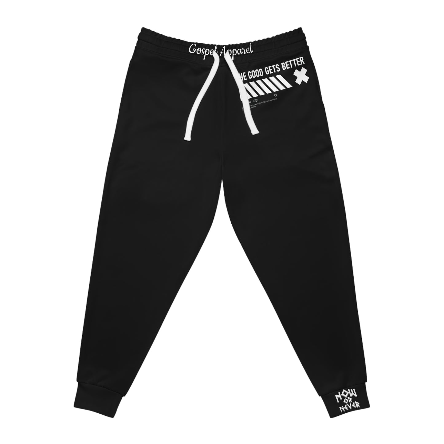 Unisex Perfect Fit Joggers "Now Or Never"