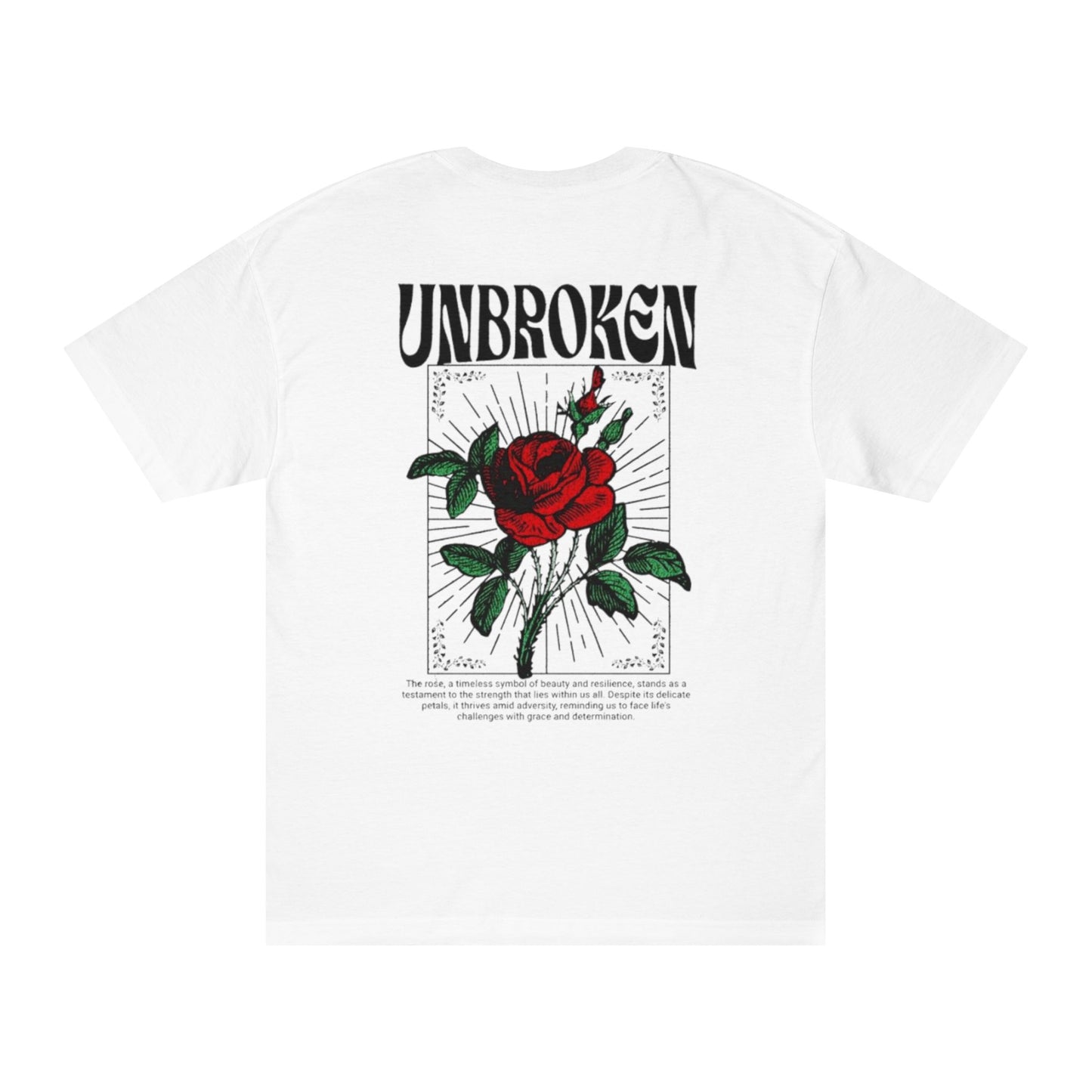 Unisex Classic Designer Tee "Unbroken"