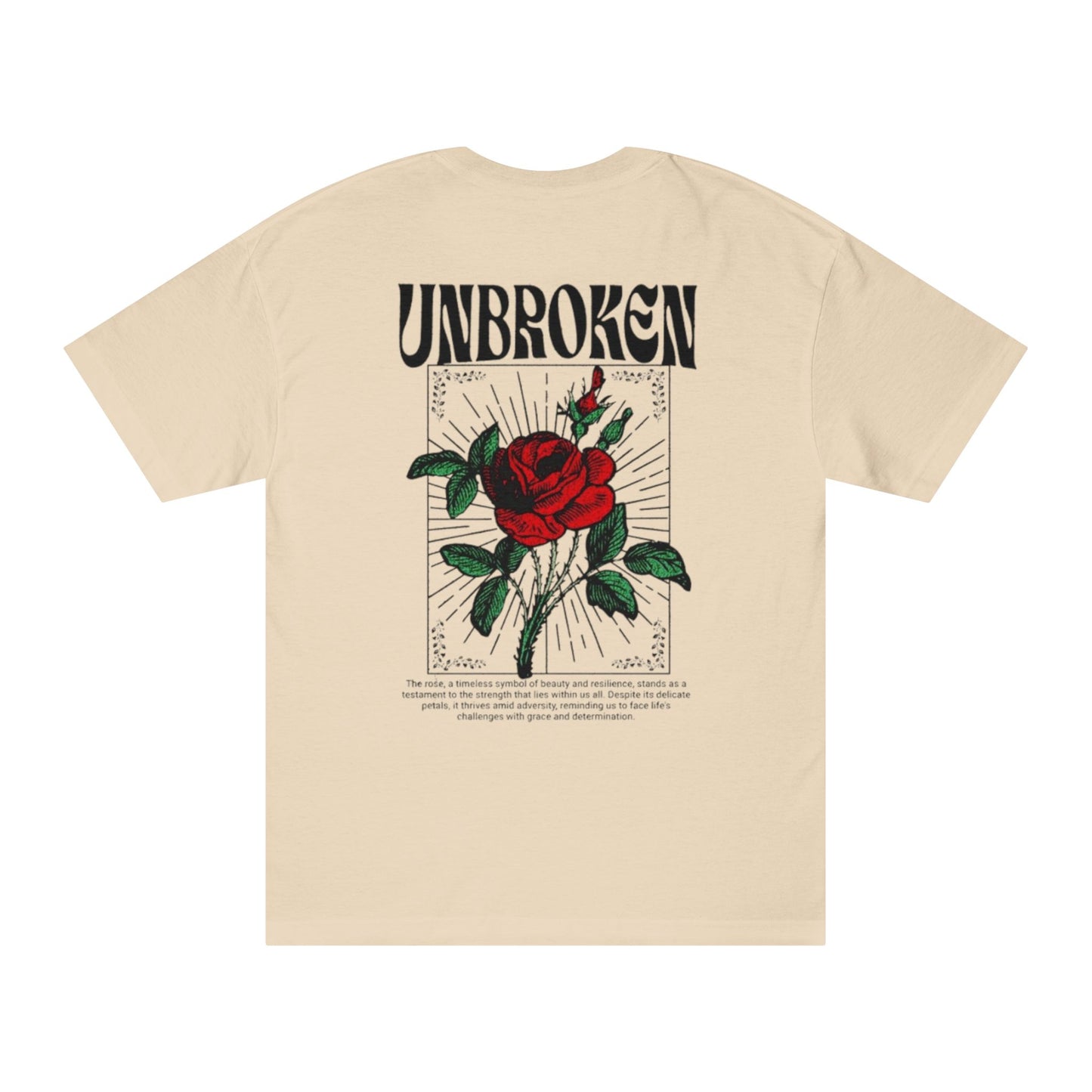 Unisex Classic Designer Tee "Unbroken"