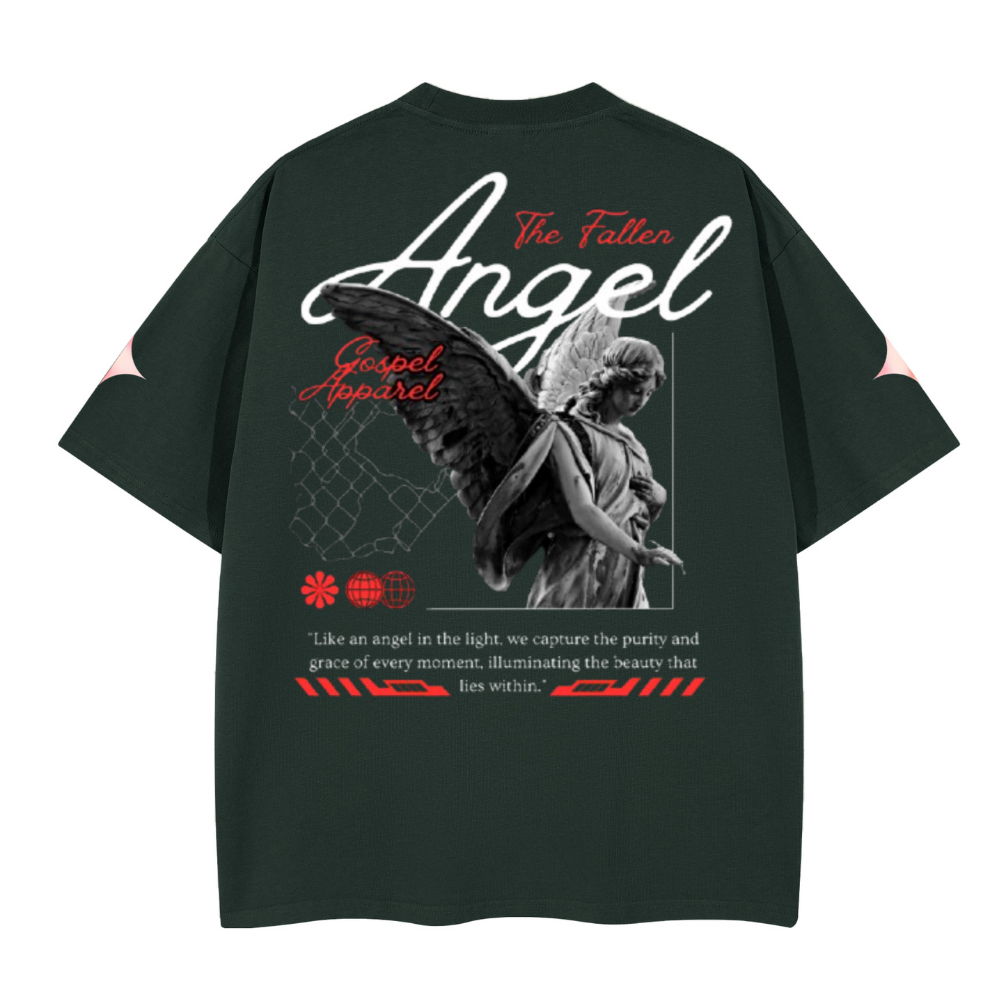 Unisex Boxy T-shirt "Angels"