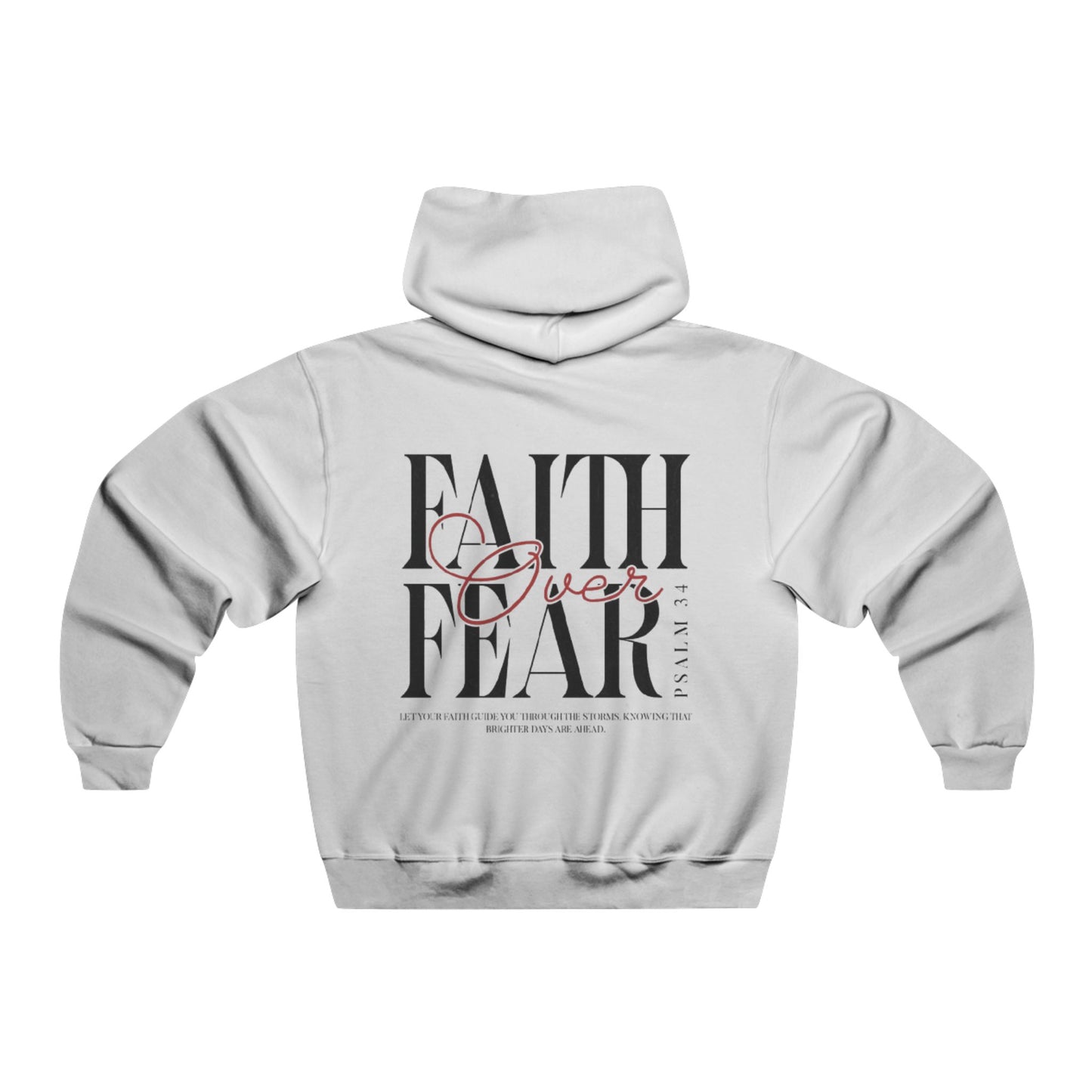 Unisex Hooded Sweatshirt "Faith Over Fear 2"