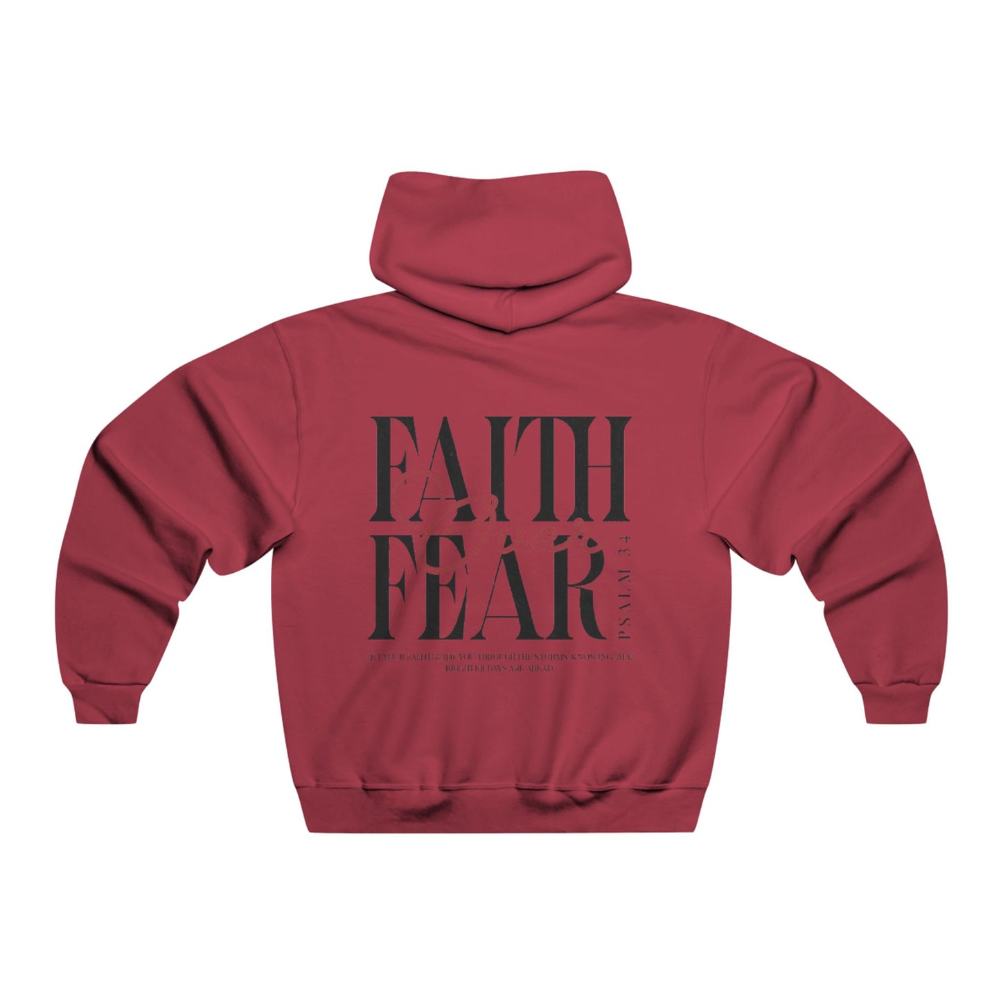 Unisex Hooded Sweatshirt "Faith Over Fear 2"