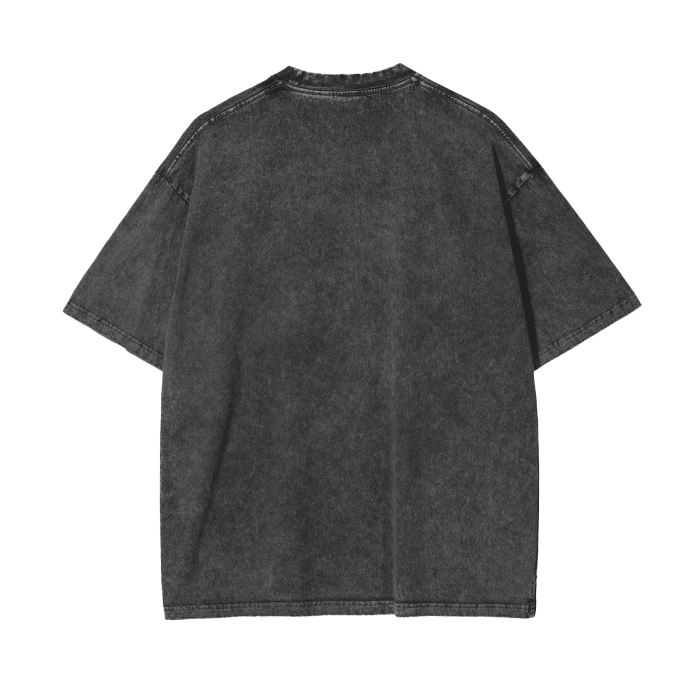Unisex Acid Wash Oversize T-Shirt "Faith Is For Believers"
