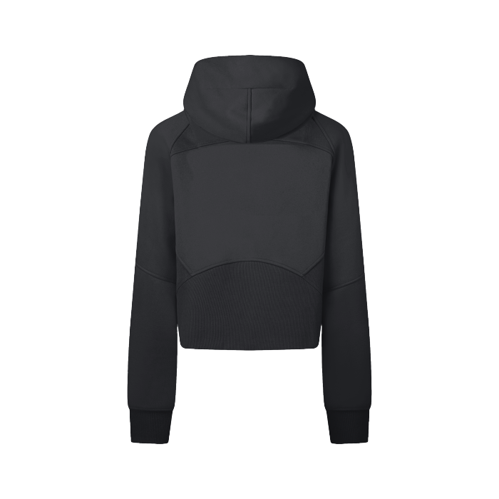 Women's Cropped Zip-Through Hoodie