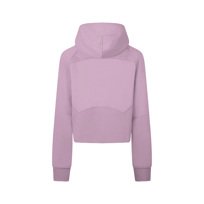 Women's Cropped Zip-Through Hoodie