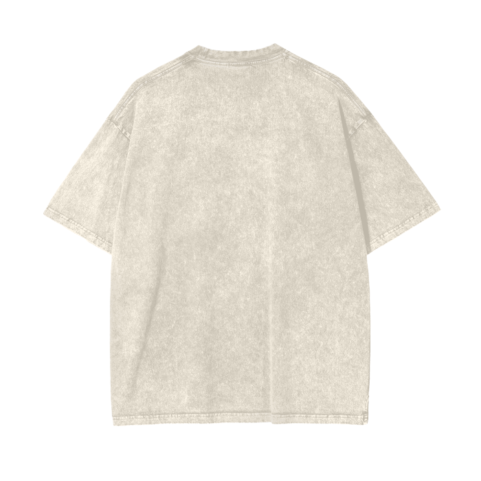 Unisex Acid Wash Oversize T-Shirt "Faith Over Fear 4"