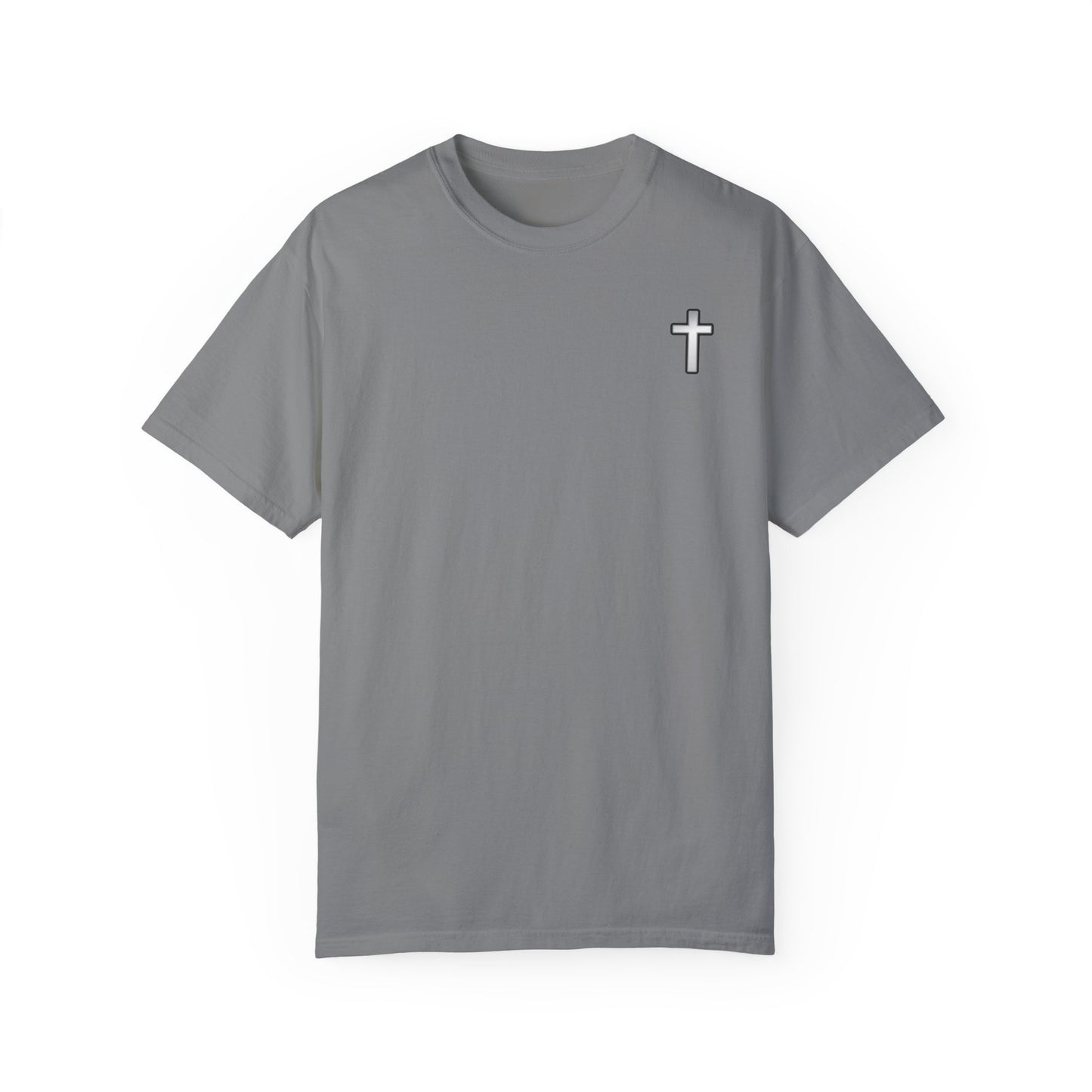 Unisex Garment-Dyed Christian Tee "Seek Kingdom Of God"