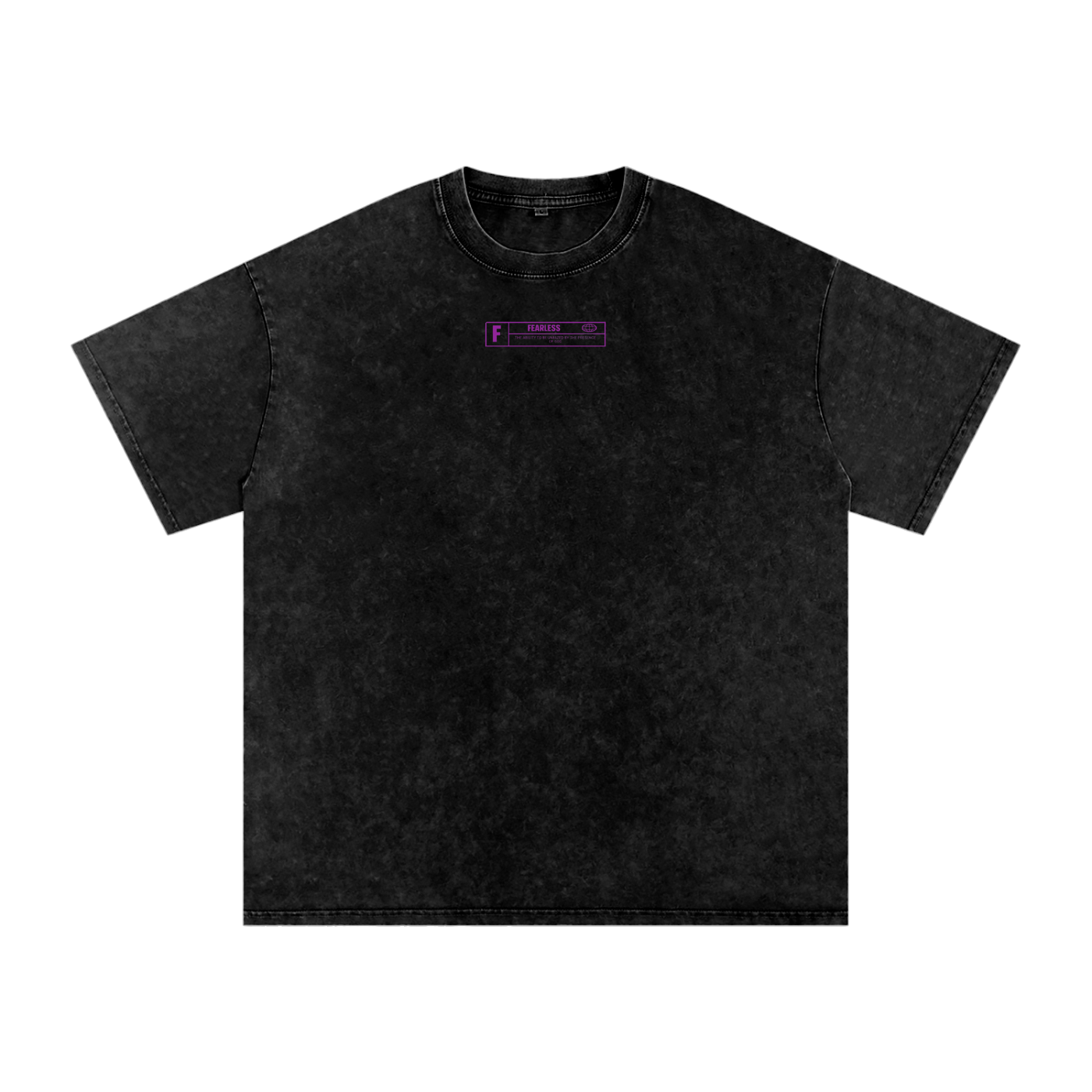 Acid Wash Oversize Shirt "Assault On The City"