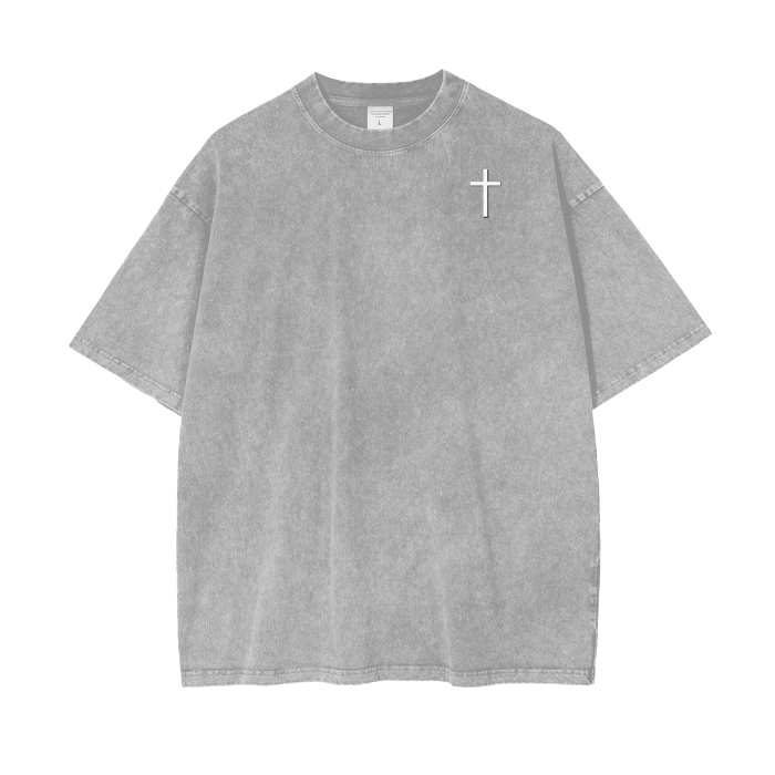 Unisex Acid Wash Oversize T-Shirt "Child Of God"