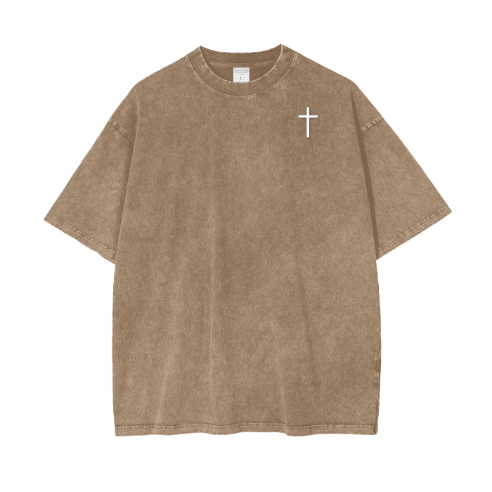 Unisex Acid Wash Oversize T-Shirt "Child Of God"